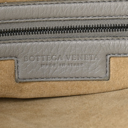 Bottega Veneta Cervo Deerskin Intrecciato Hobo Light Grey 6 of 10