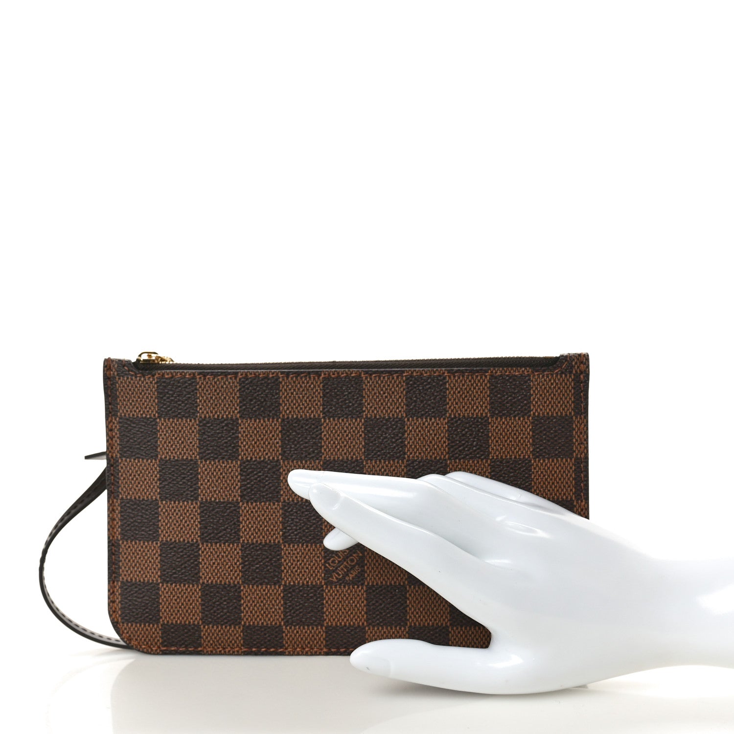 Louis Vuitton Damier Ebene Neverfull PM Pochette 2 of 7
