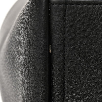 Marc Jacobs Grained Calfskin The Tag Tote Black 9 of 11