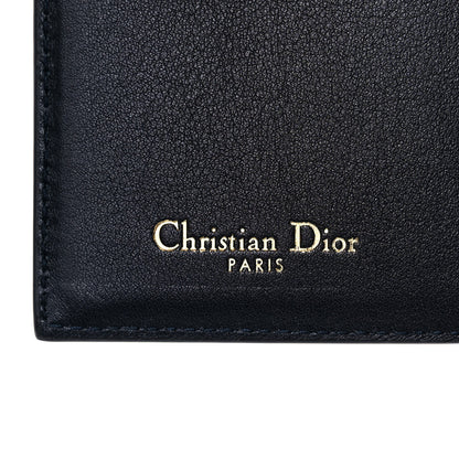 Christian Dior Calfskin Oblique Passport Holder Blue 6 of 9