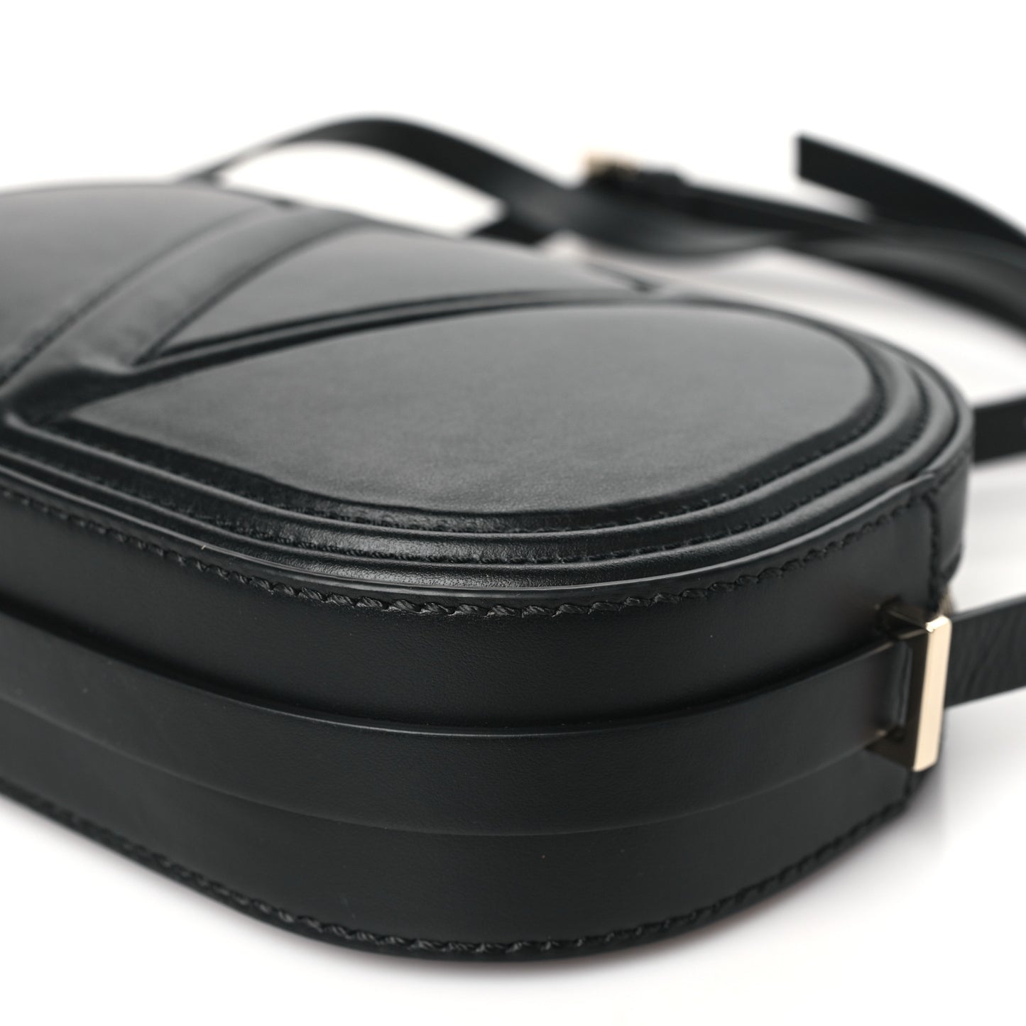 Calfskin VLogo Walk Crossbody Black