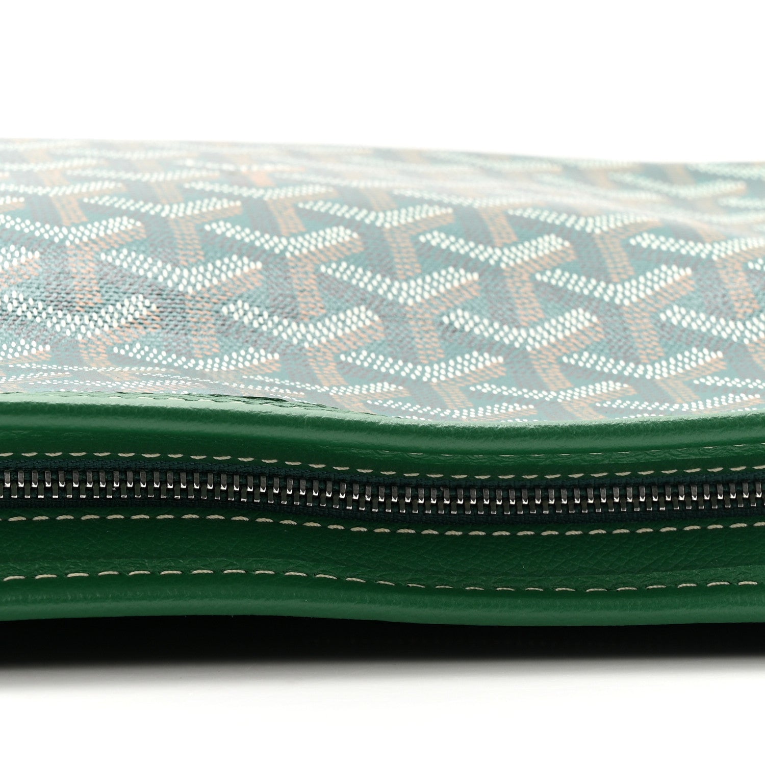 Goyard Goyardine Jouvence Toiletry Pouch MM Green 8 of 8