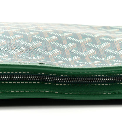 Goyard Goyardine Jouvence Toiletry Pouch MM Green 8 of 8