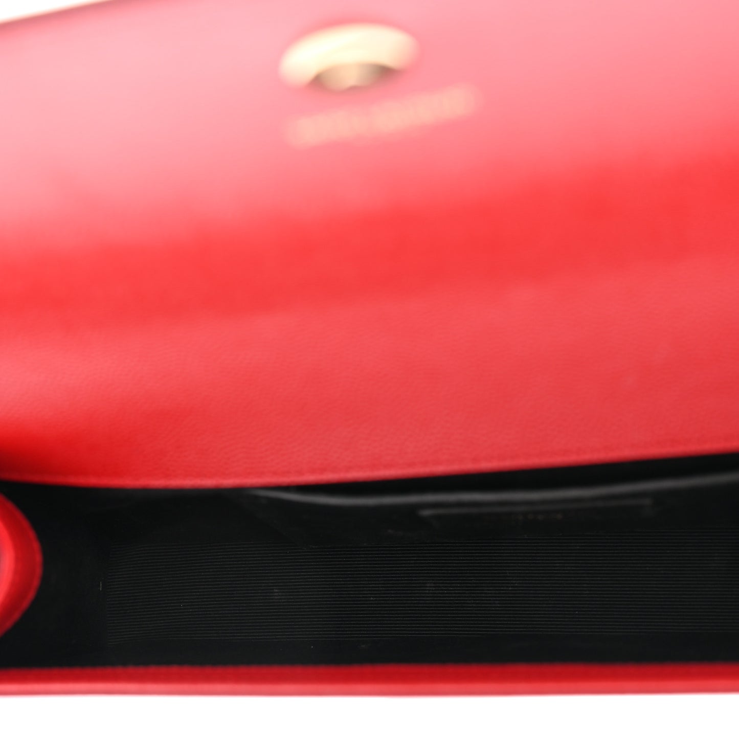 Grain De Poudre Classic Monogram Cassandre Clutch New Red