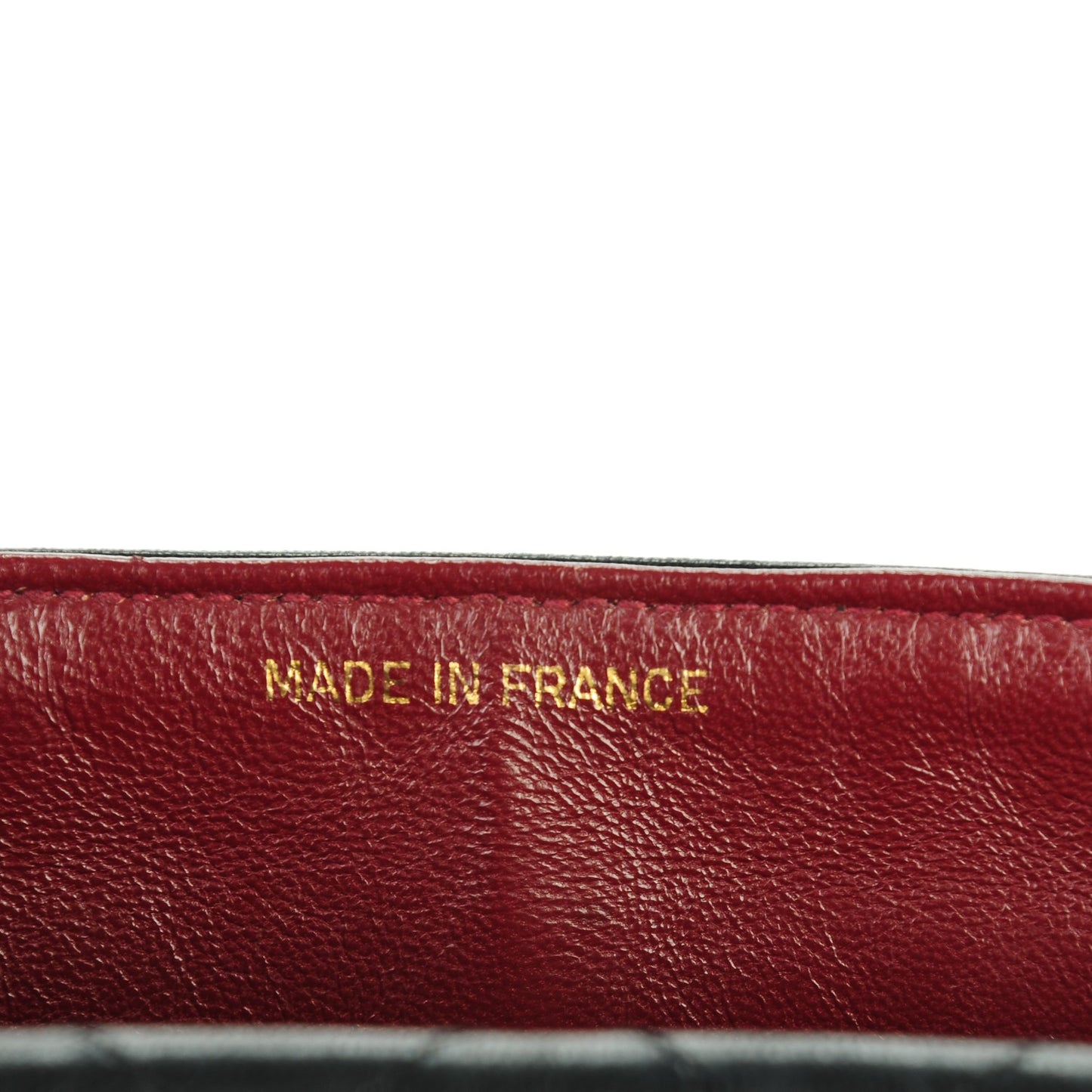 Lambskin Quilted Medium Single Flap with Wallet Black