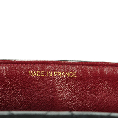 Chanel Lambskin Quilted Medium Single Flap with Wallet Black 6 of 10