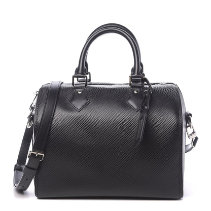 Louis Vuitton Epi Speedy Bandouliere 25 Black 1 of 9