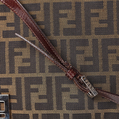 Fendi Zucca Shoulder Bag Tobacco 16 of 20