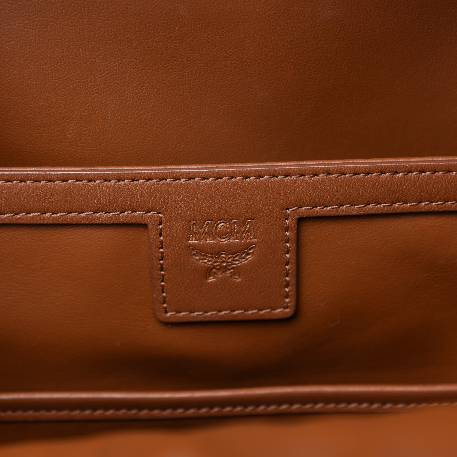 MCM Visetos Studded Small Stark M Backpack Black 8 of 9