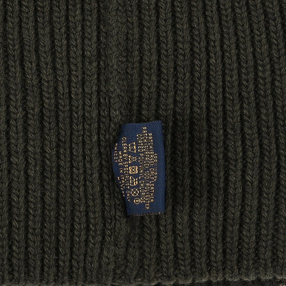 Louis Vuitton Wool LV initials Monogram Beanie Hat Khaki 4 of 4