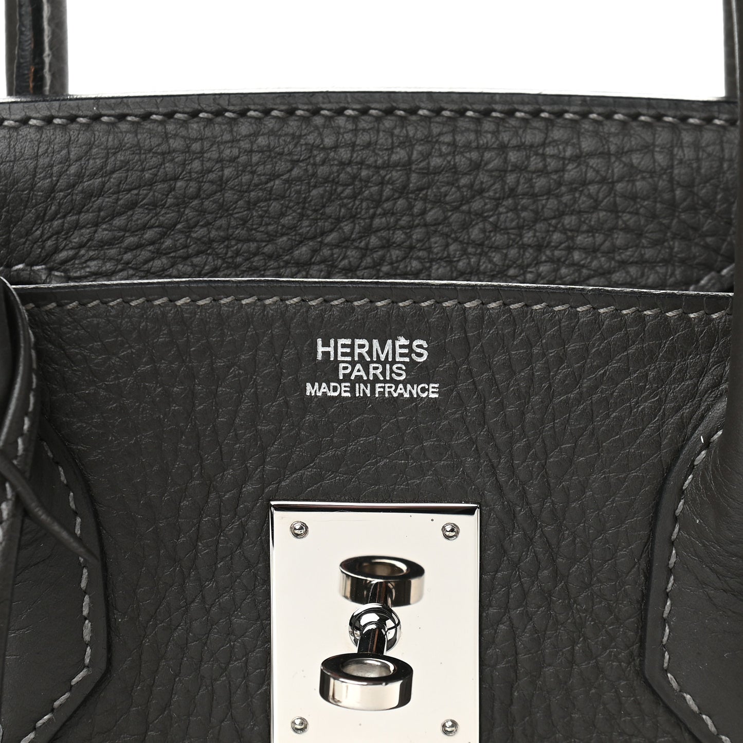 Taurillon Clemence Birkin 30 Graphite