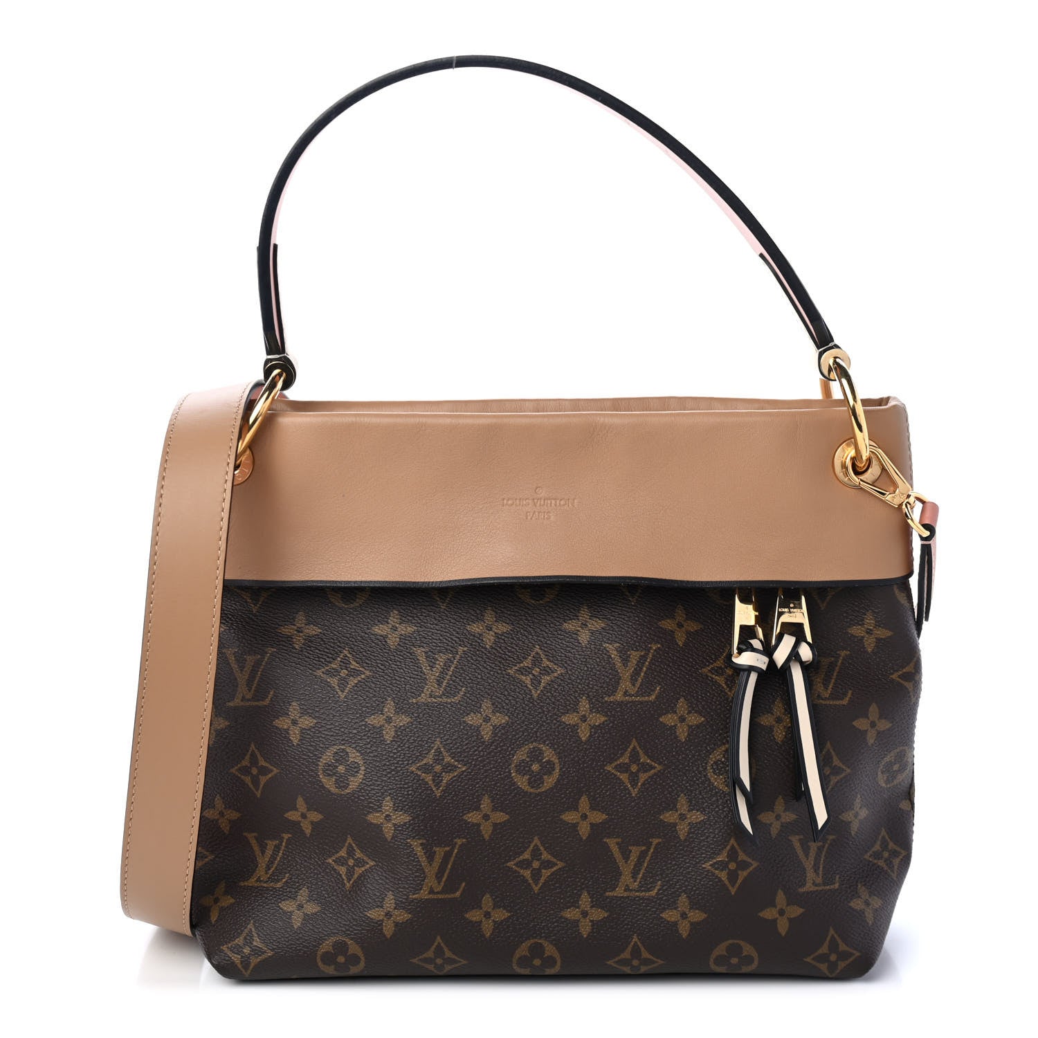 Louis Vuitton Monogram Tuileries Besace Sesame Peach Creme 1 of 4