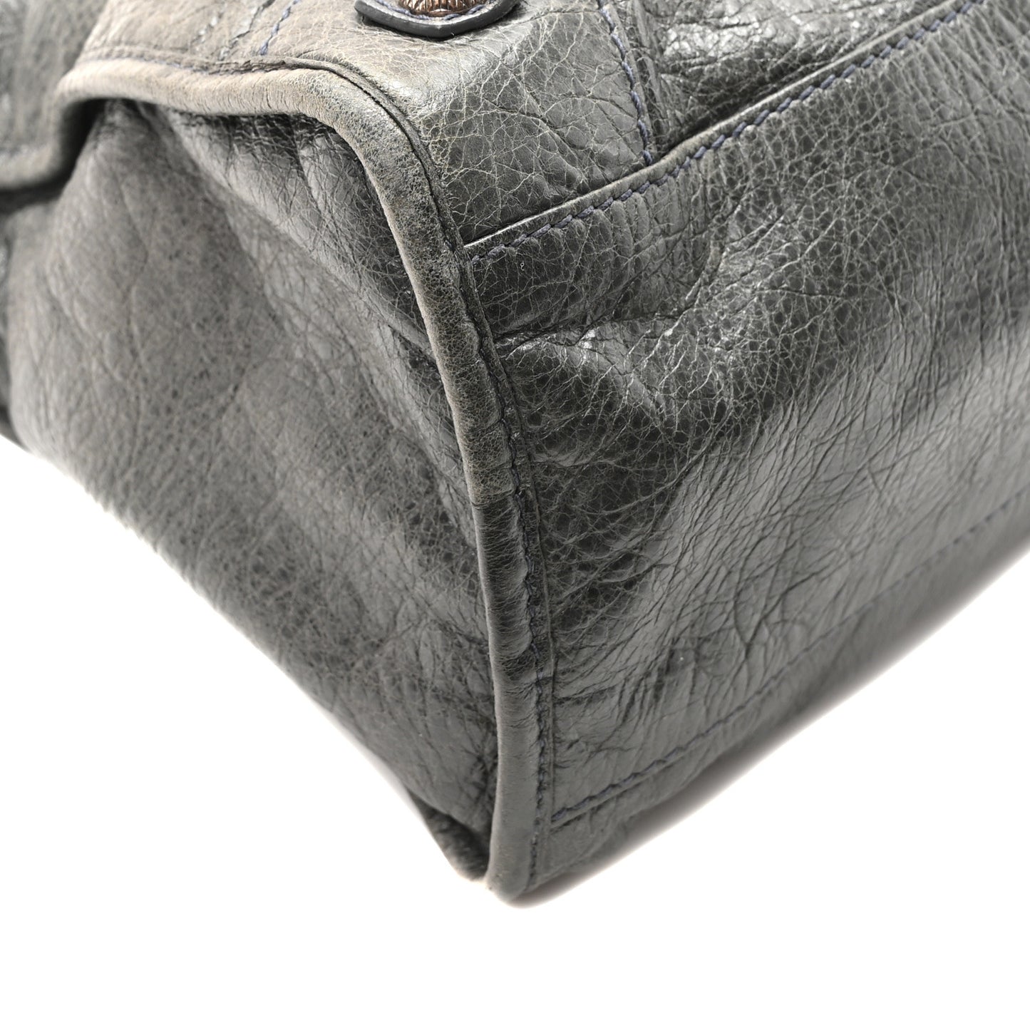 Agneau Giant 12 Rose Gold Hardware City Anthracite