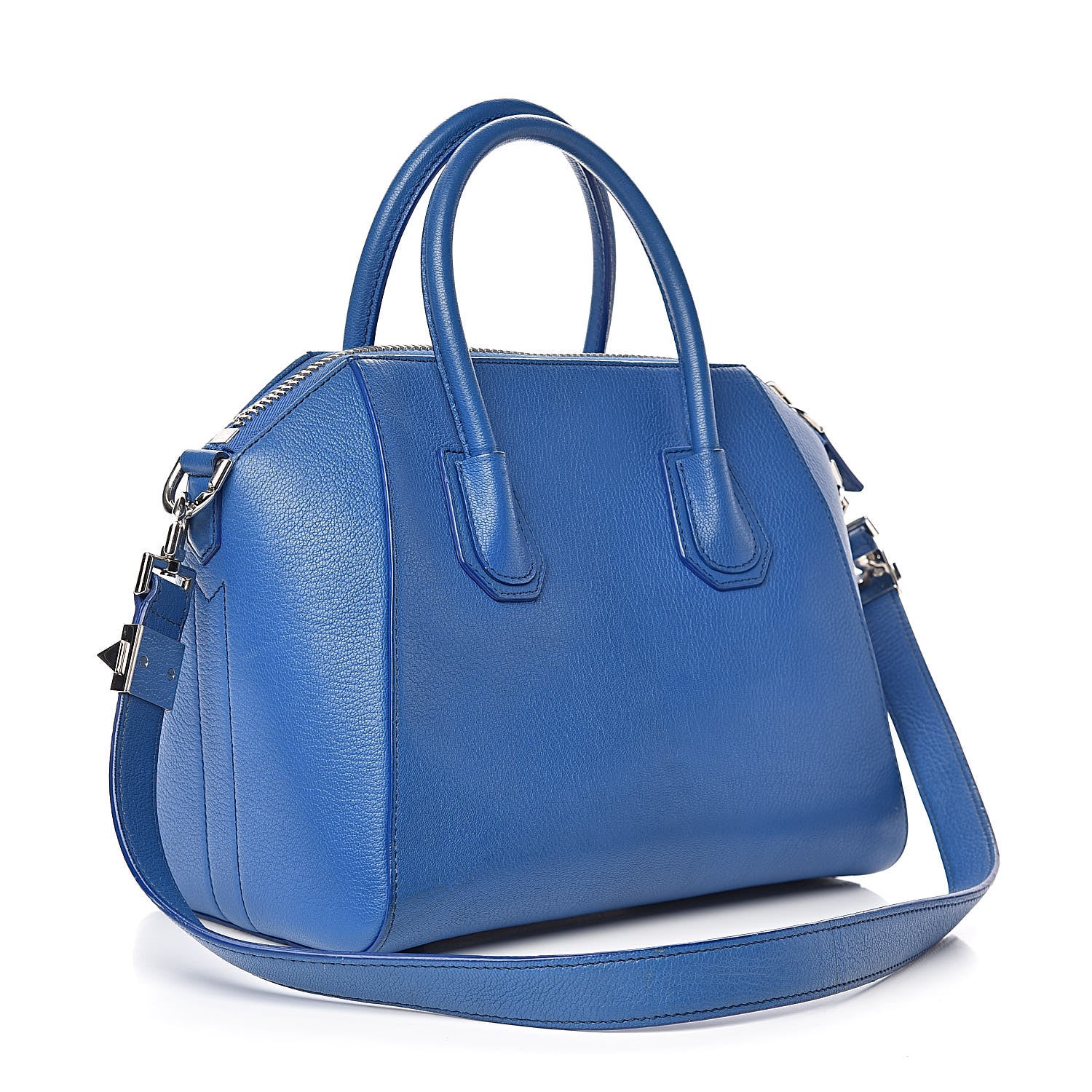 Givenchy Sugar Goatskin Small Antigona Indigo Blue 3 of 18
