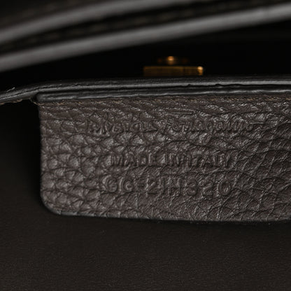 Salvatore Ferragamo Calfskin Medium Margot Top Handle Satchel Flannel 7 of 12