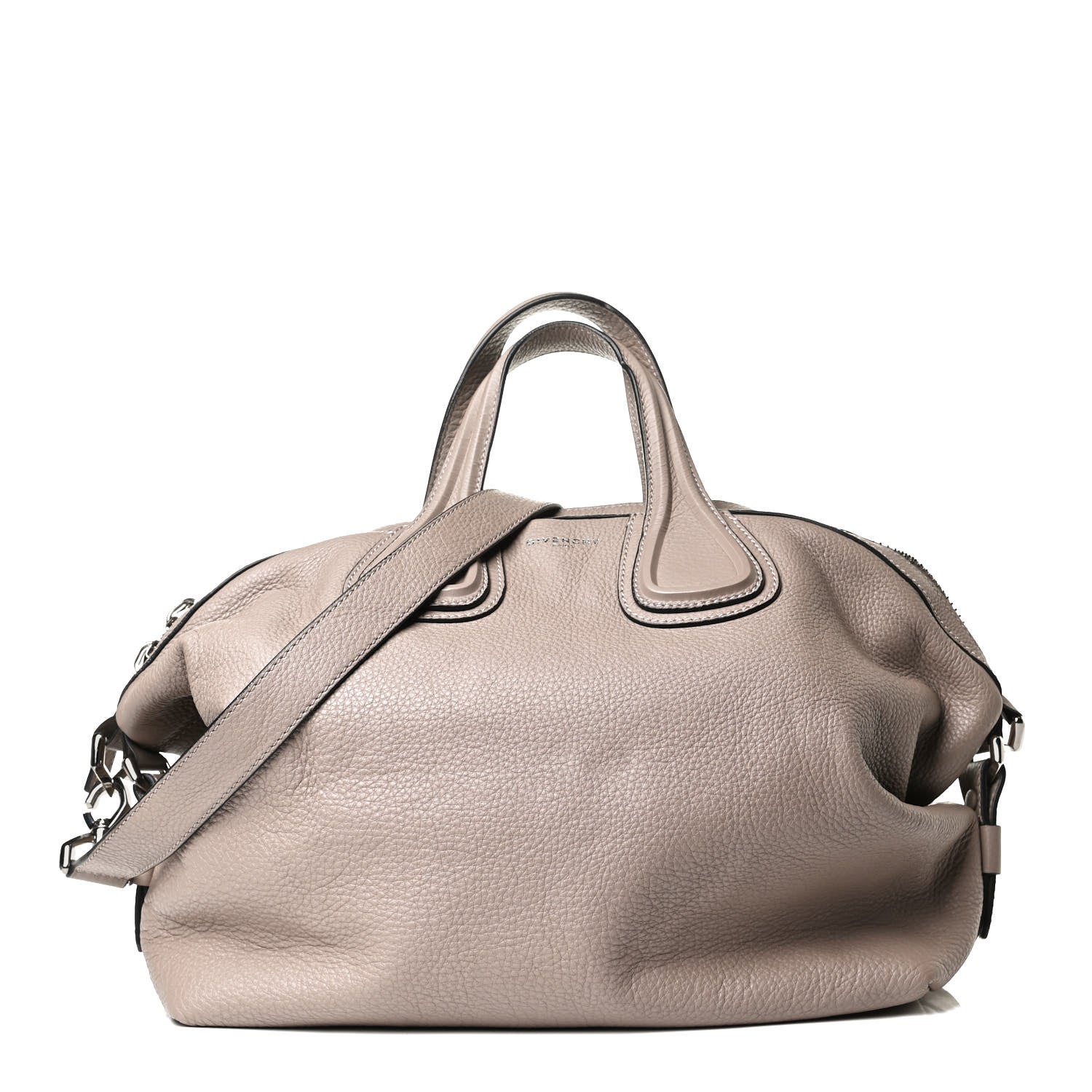 Givenchy Waxy Grained Calfskin Medium Nightingale Mastic 1 of 15