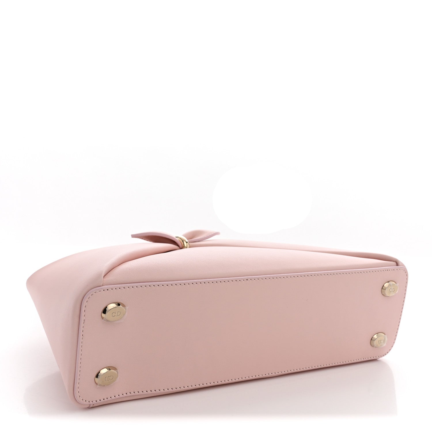 Christian Dior Shiny Smooth Calfskin Small Cigale Bag Rose Songe 4 of 9