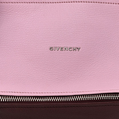 Givenchy Sugar Goatskin Small Pandora Burgundy Pink White 8 of 14