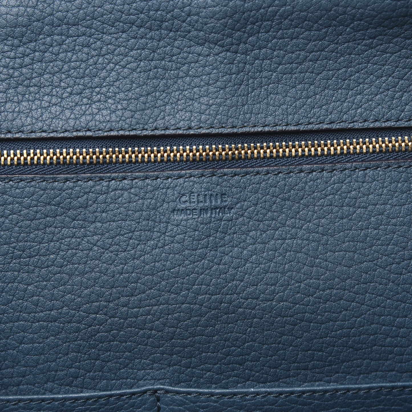 Crisped Calfskin Small Tie Knot Tote Metallic Blue