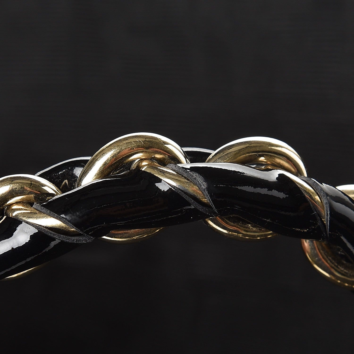 Fendi Zucca Enamel Mia Tote Black 10 of 14