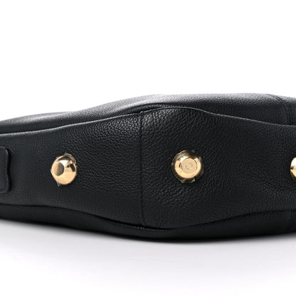 Salvatore Ferragamo Calfskin Glam Hobo Black 7 of 8