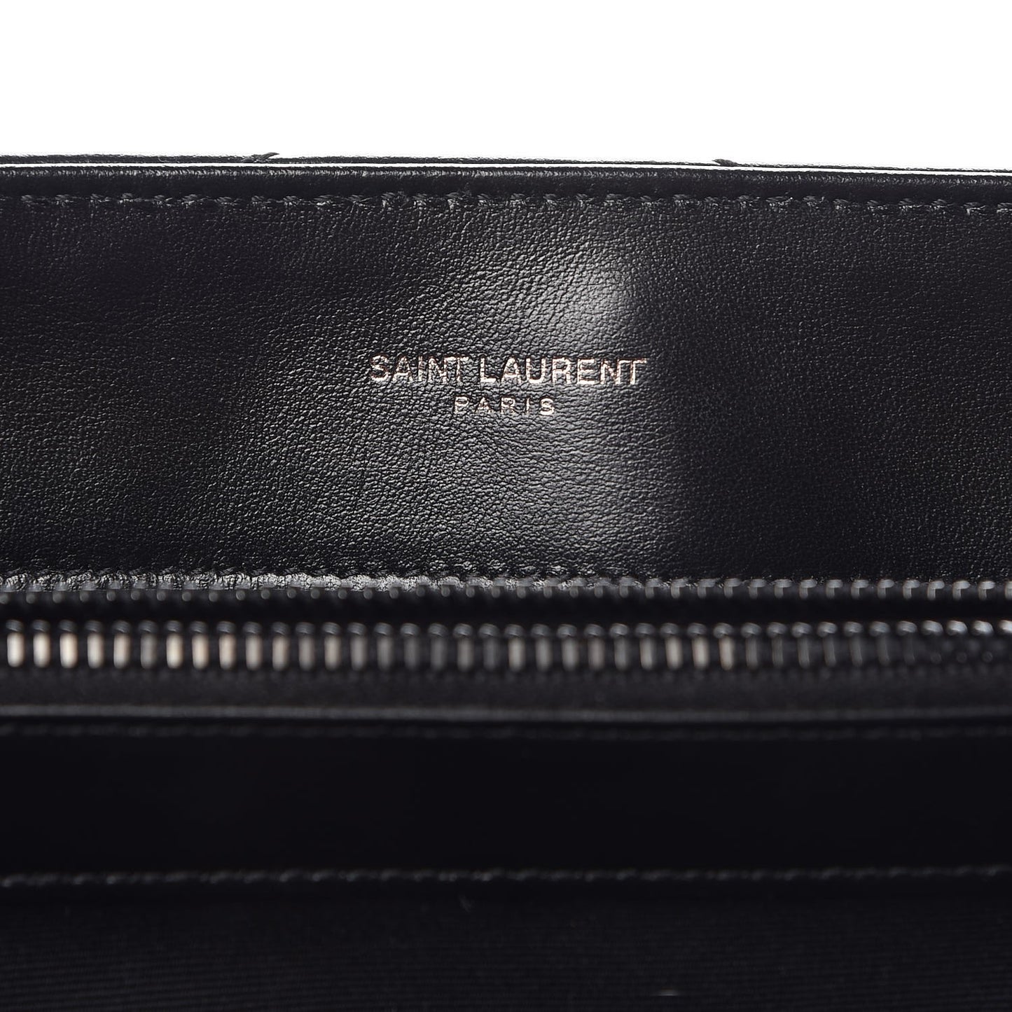 Calfskin Y Quilted Monogram Medium Loulou Chain Satchel Black