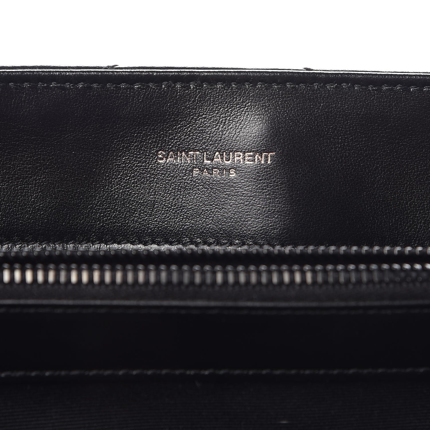 Saint Laurent Calfskin Y Quilted Monogram Medium Loulou Chain Satchel Black 6 of 10