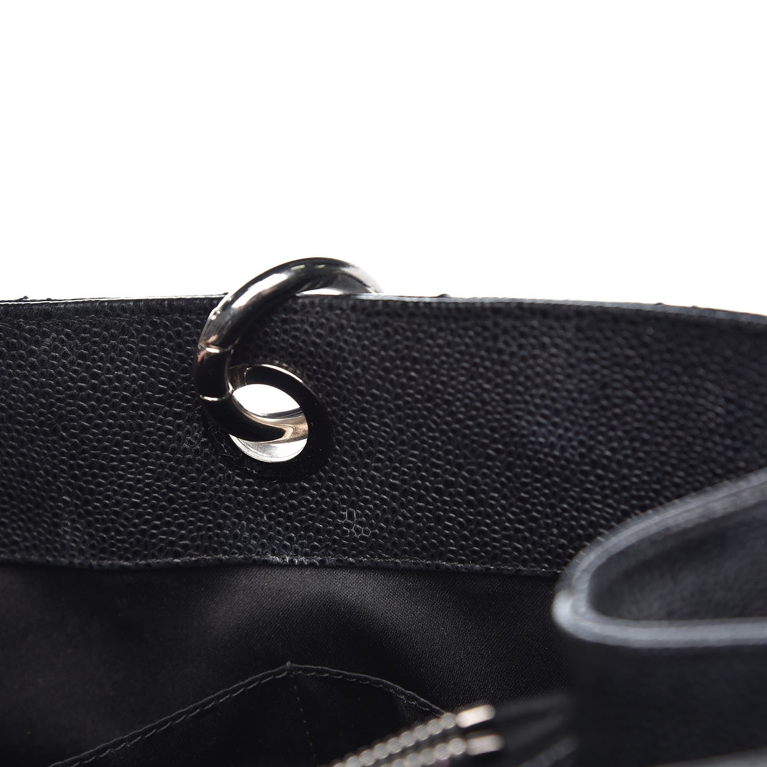 Chanel Caviar Quilted XL Grand Shopping Tote GST Black 14 of 20