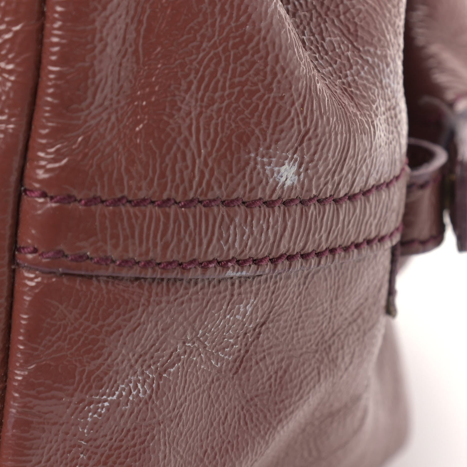 Saint Laurent Textured Patent Medium Easy Sac Dark Red 10 of 23