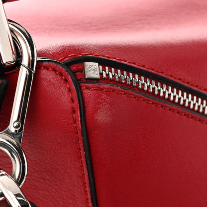 Loewe Calfskin Zipper Puzzle Bag Red 14 of 15