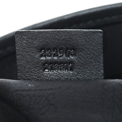 Gucci Guccissima Medium GG Twins Shoulder Bag Black 6 of 8