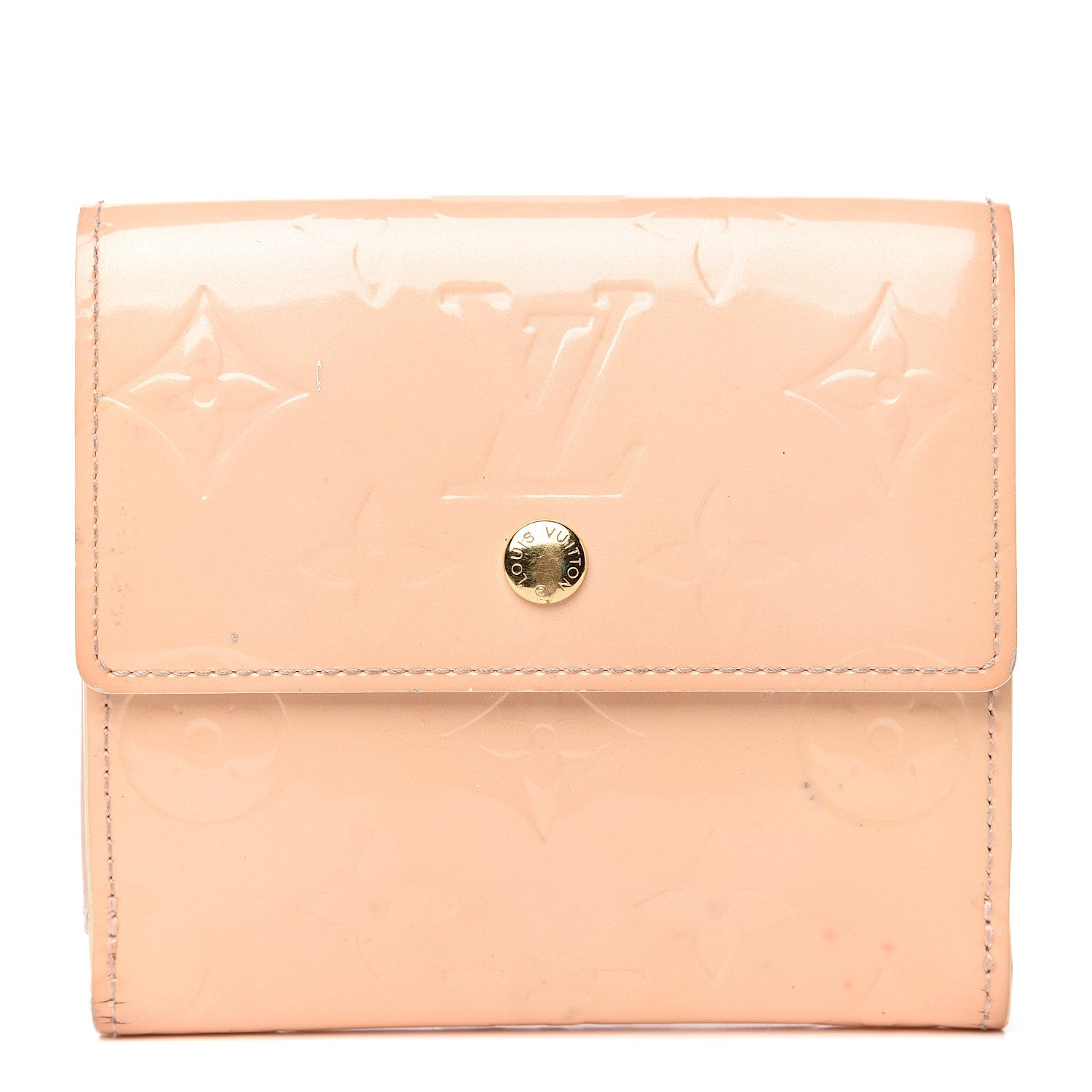 Louis Vuitton Vernis Elise Wallet Marshmallow 1 of 12