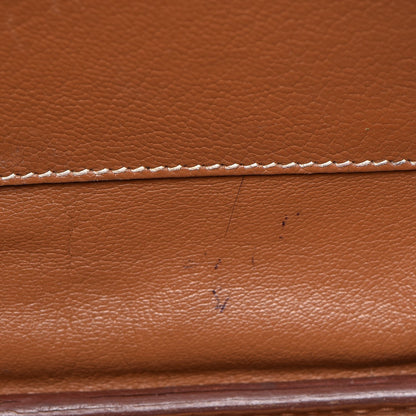 Hermes Taurillon Clemence Birkin 35 Gold 40 of 43