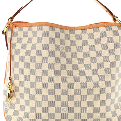Louis Vuitton Damier Azur Delightful PM Pink 7 of 10