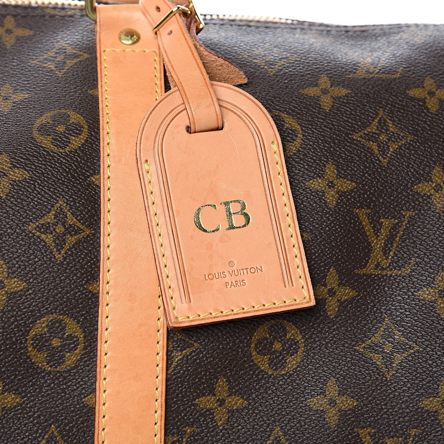 Louis Vuitton Monogram Keepall Bandouliere 55 17 of 21