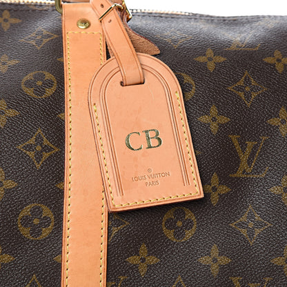 Louis Vuitton Monogram Keepall Bandouliere 55 17 of 21
