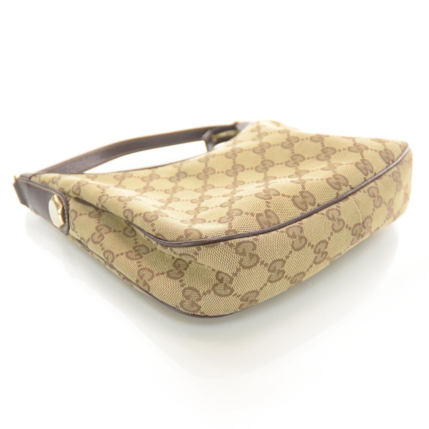 Gucci Monogram Small Hobo Ebony 4 of 8