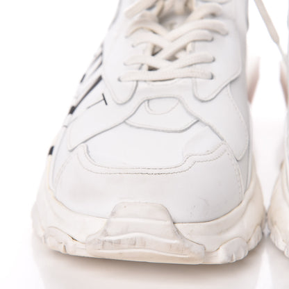 Valentino Garavani Calfskin VLTN Mens Bounce Sneakers 42 White 13 of 21