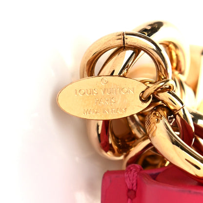 Louis Vuitton Monogram Summer Trunk Tassel Bag Charm Key Holder 3 of 4