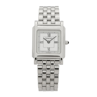 Tiffany Stainless Steel 24mm Classic Square Quartz Watch 1 of 4