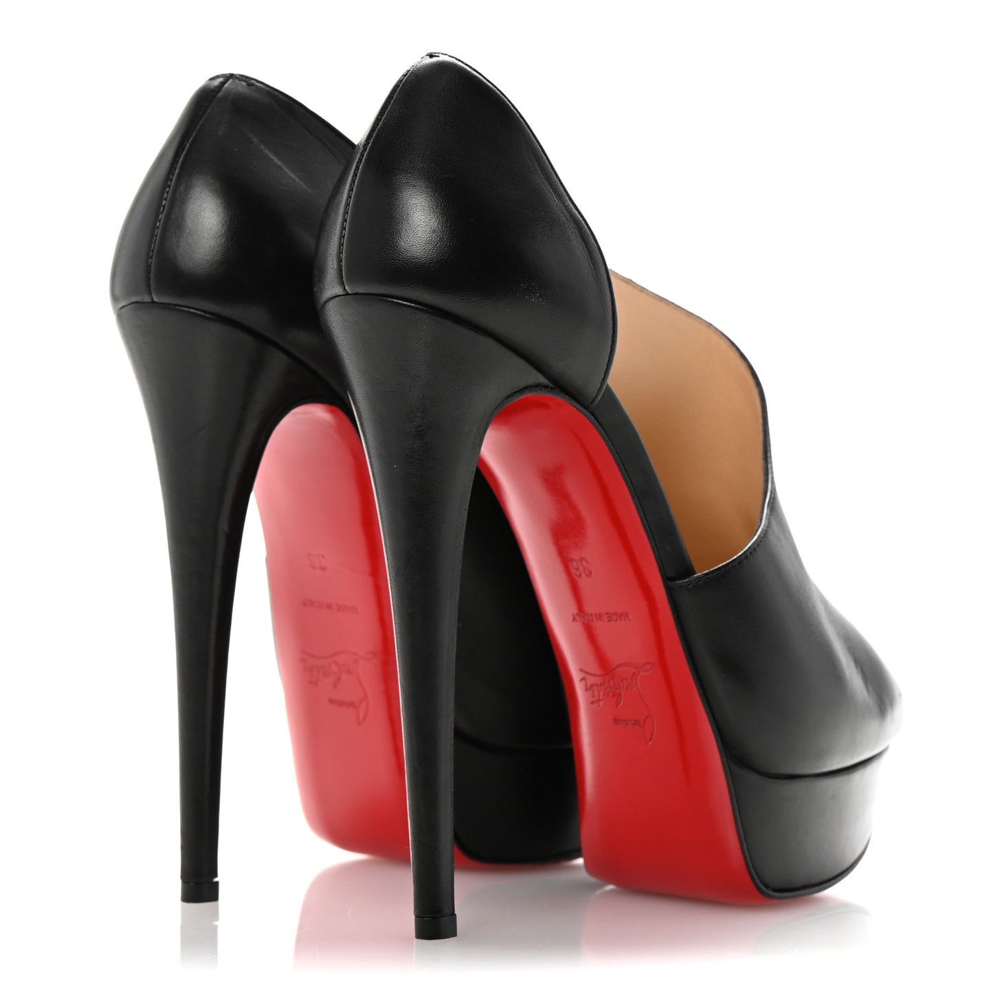 Calfskin Verita 150 Booties 36 Black