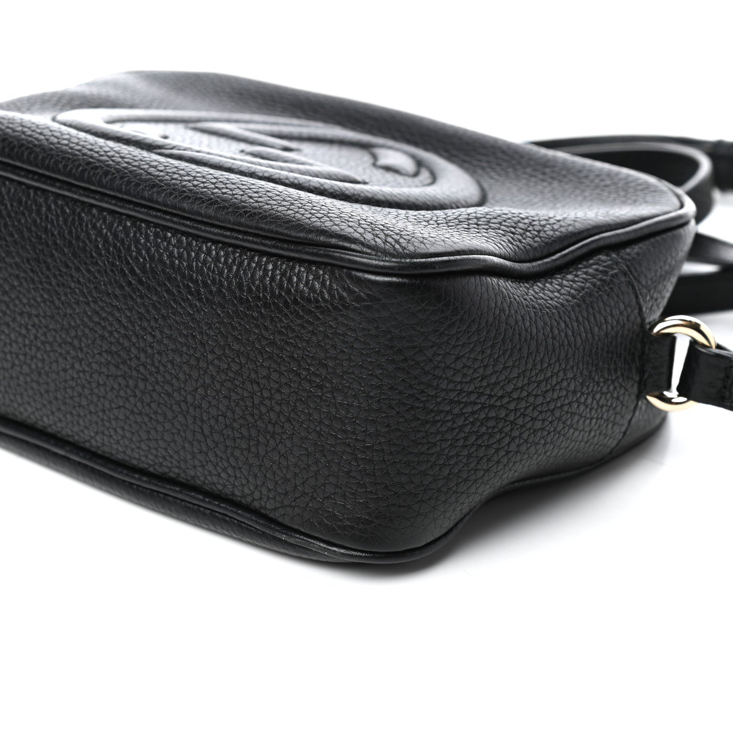 Gucci Pebbled Calfskin Small Soho Disco Bag Black 9 of 9