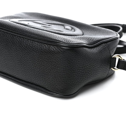 Gucci Pebbled Calfskin Small Soho Disco Bag Black 9 of 9