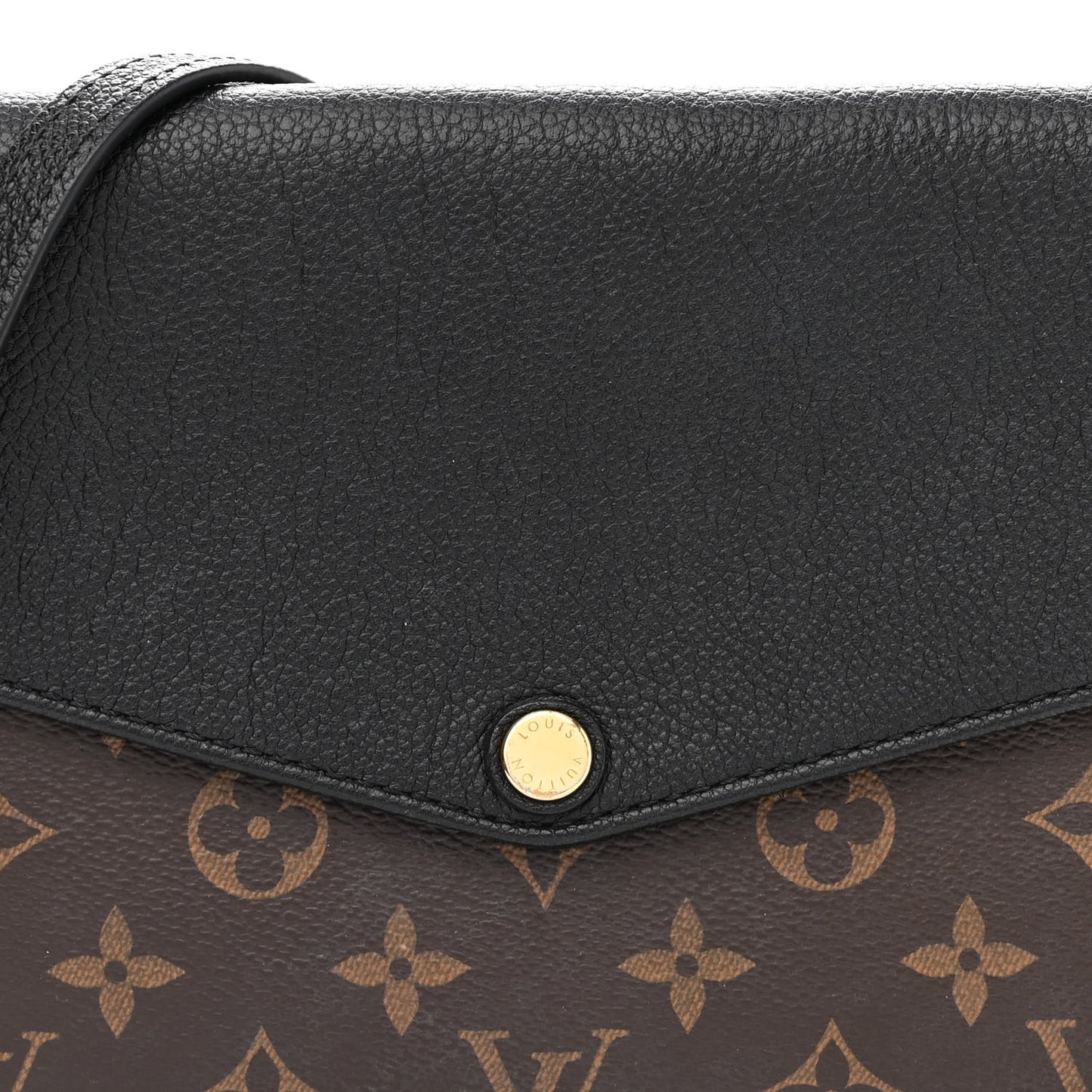 Monogram Twice Pochette Black
