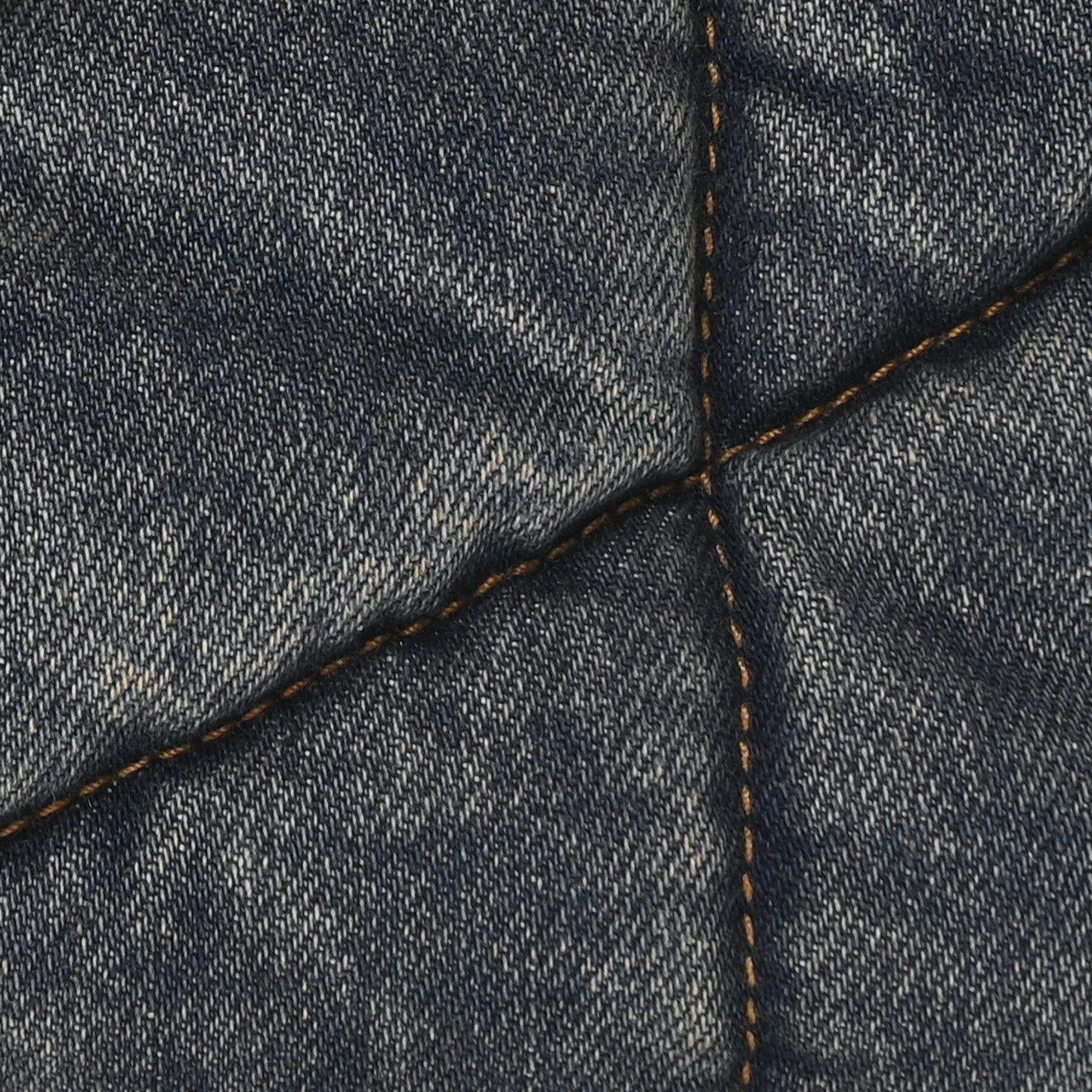 Denim Quilted Medium Loulou Puffer Monogram Chain Satchel Blue Cinnamon