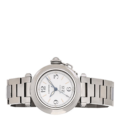 Cartier Stainless Steel 35mm Pasha C Big Date Automatic Watch 2 of 4