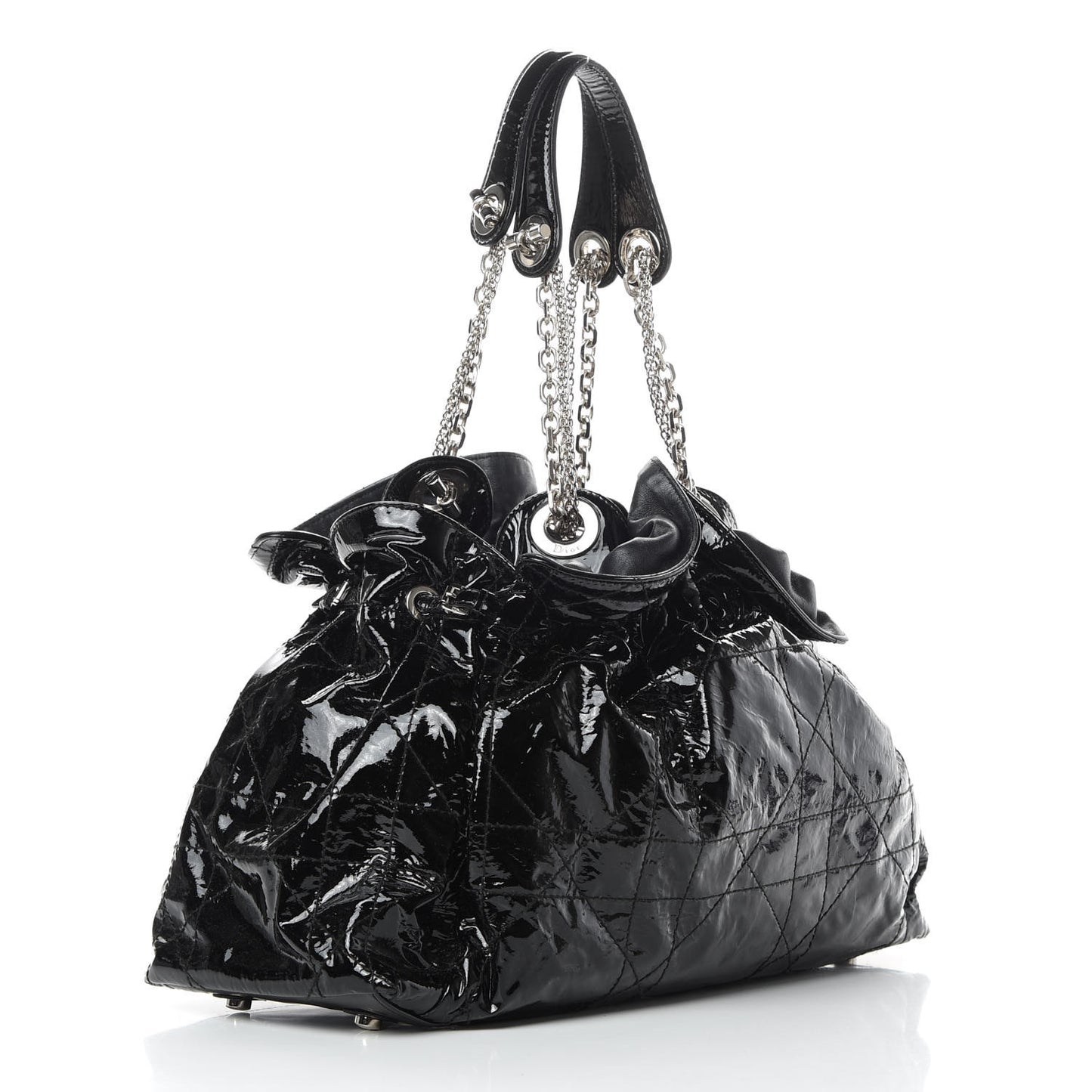 Patent Cannage Medium Le Trente Tote Black