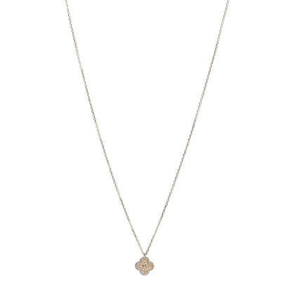 Van Cleef & Arpels 18K Rose Gold Sweet Alhambra Pendant Necklace 1 of 5