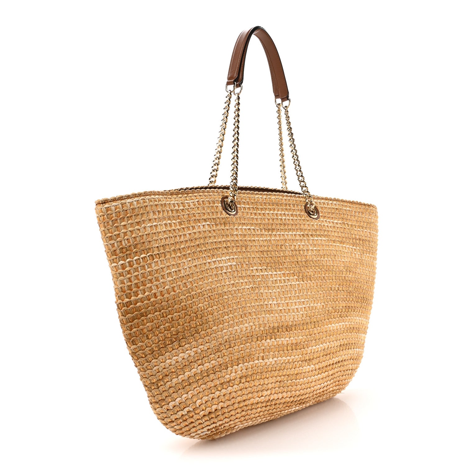 Jimmy Choo Raffia Tote Natural 3 of 14