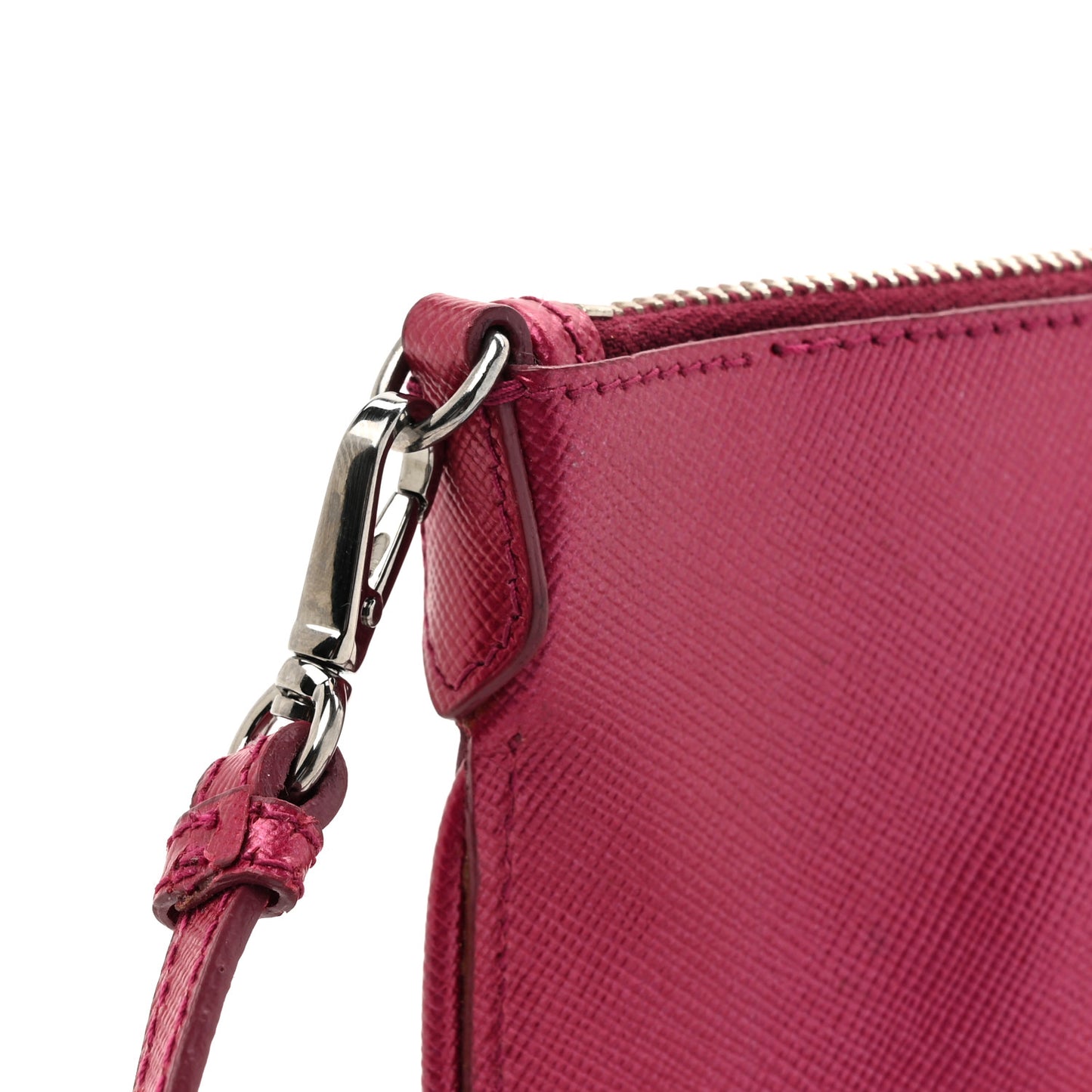 Metallic Saffiano Lux Crossbody Bag Ametista